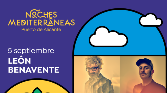 cartel Benavente Leon Benavente Noches Mediterraneas