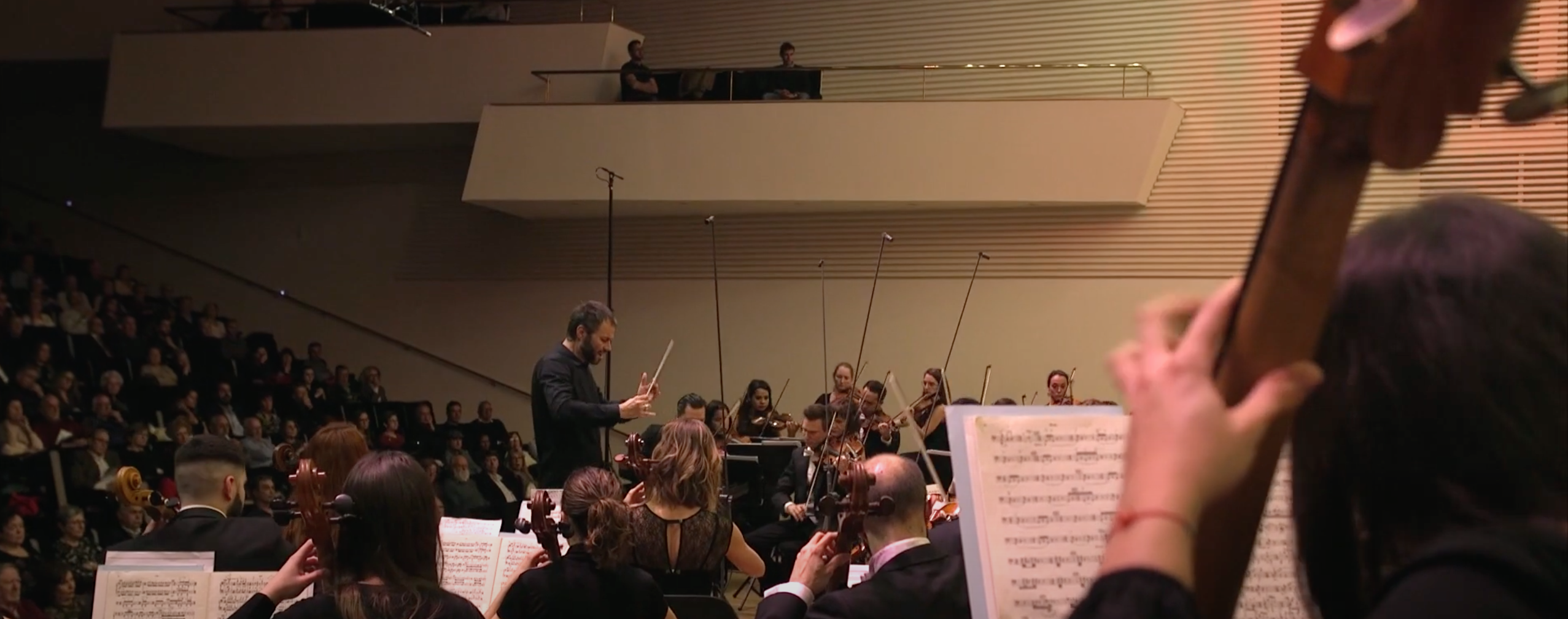 Imagen de un concierto en el ADDA dirigido por Josep Vicent Imagen de un concierto en el ADDA dirigido por Josep Vicent