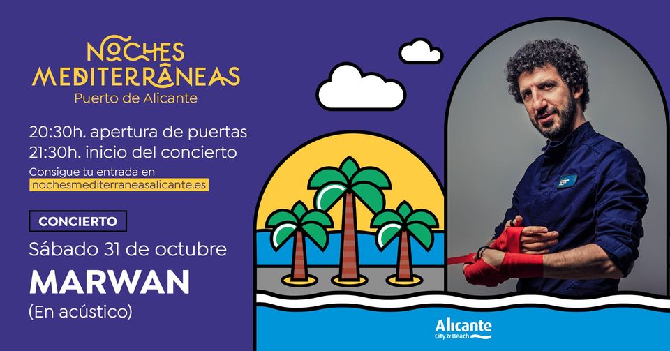 marwan en noches mediterraneas Marwan en Noches Mediterraneas