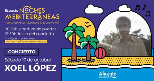 Xoel López en Noches Mediterráneas