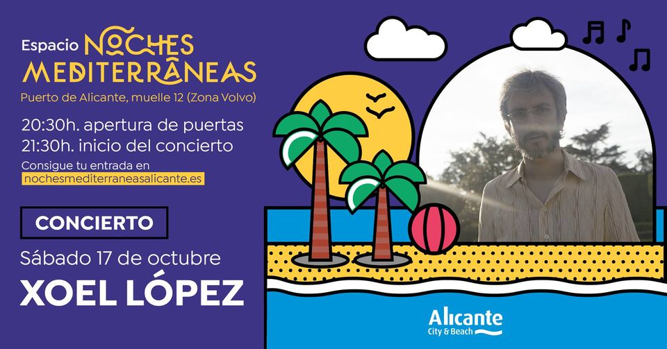 Xoel López en Noches Mediterráneas