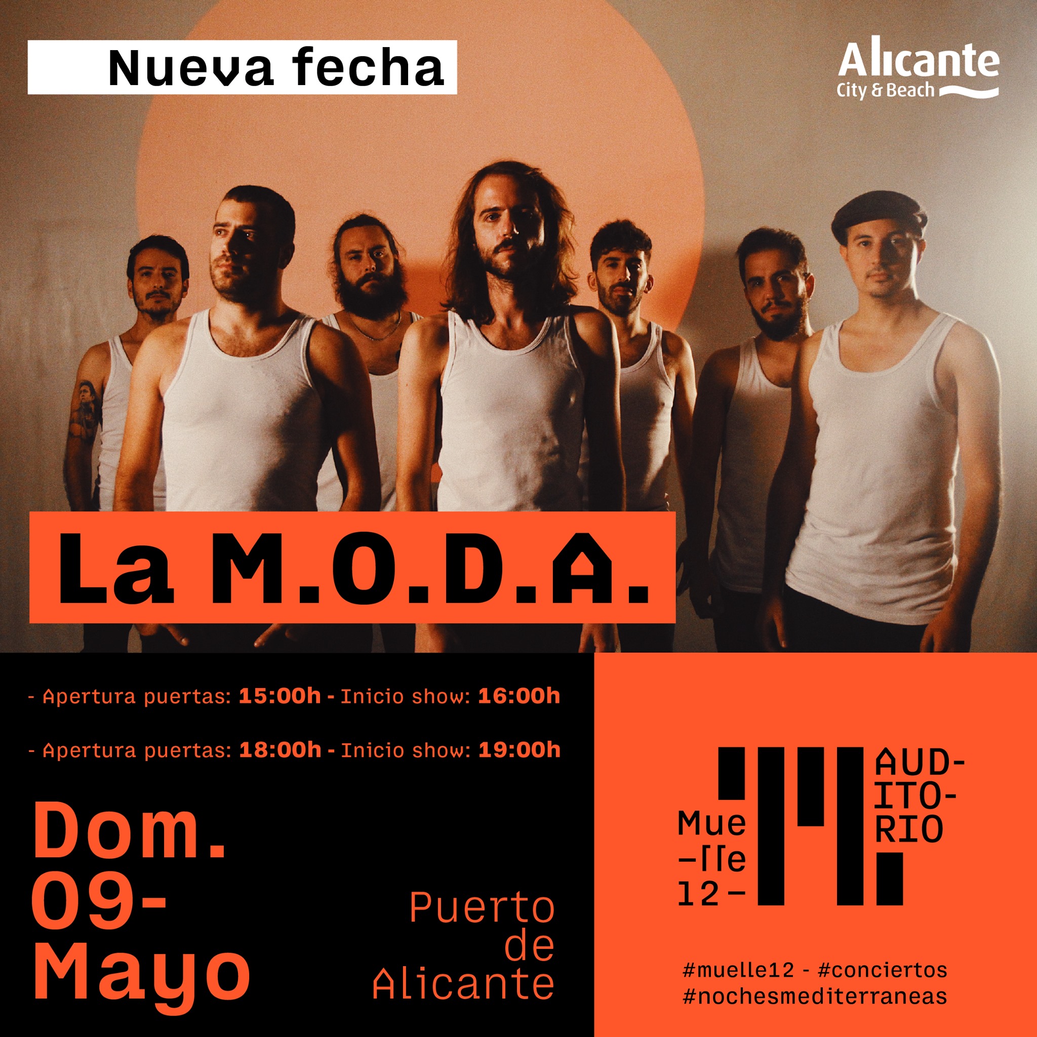 Concierto La M.O.D.A. 9 de mayo, Alicante