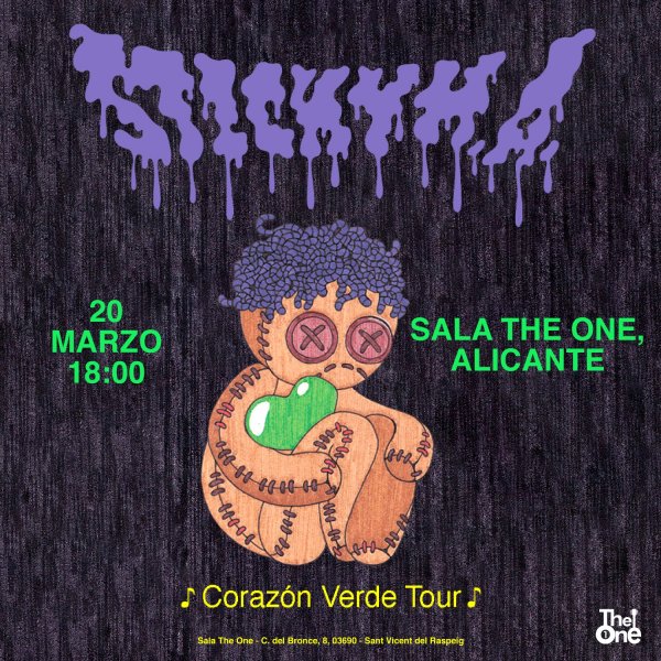 sticky_ma_corazon _verde _tour