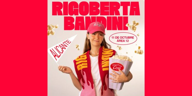rigoberta bandini portada Cartel ribogerta Bandini Alicante Área 12