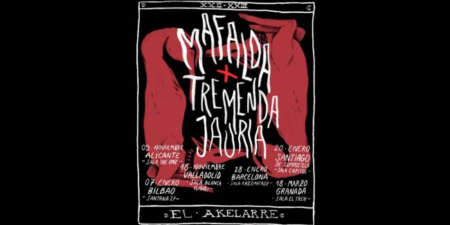 Mafalda + Tremenda Jauría, Cartel Mafalda + Tremenda Jauría, Cartel