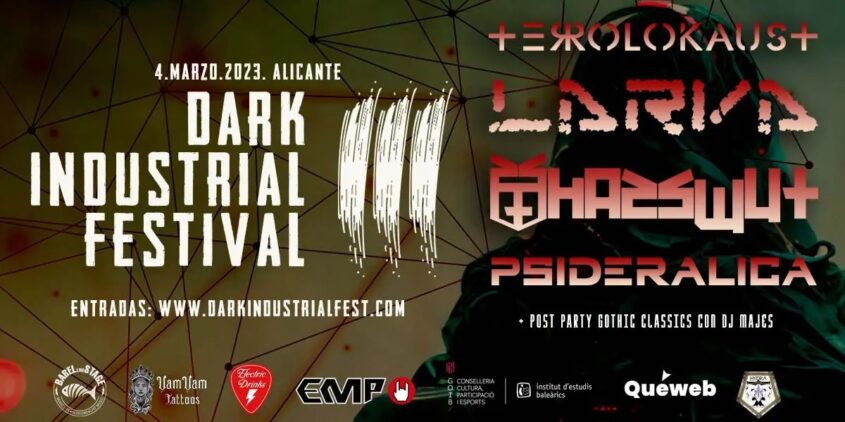 Cartel del III Dark Industrial Fest