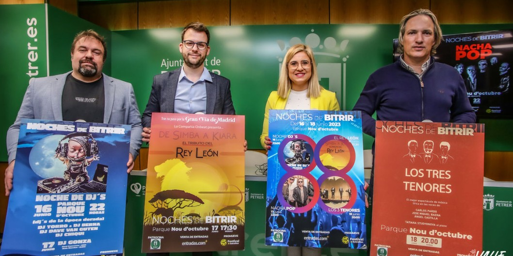 Presentación del festival Noches de Bitrir