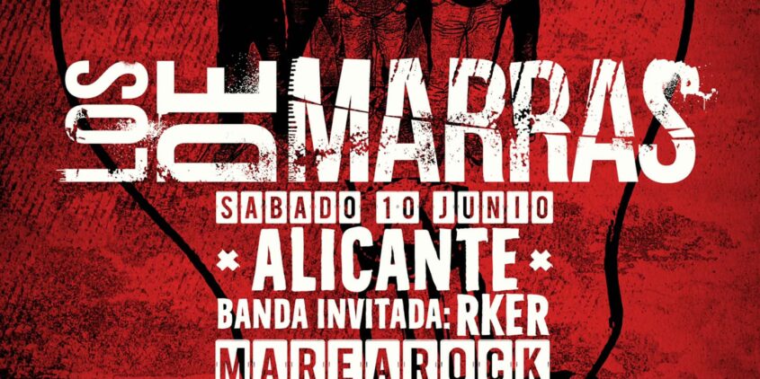 Los de Marras actuarán el próximo 10 junio en la sala Marearock de Alicante