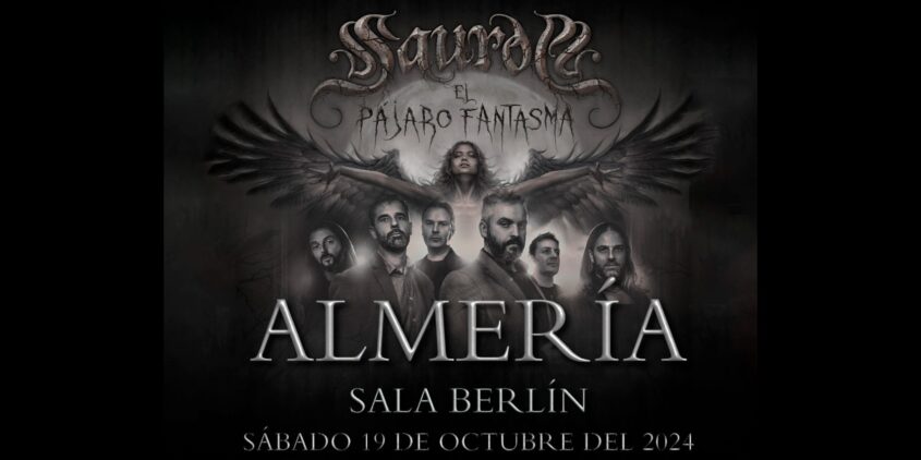 Portada del concierto de Saurom en Almería