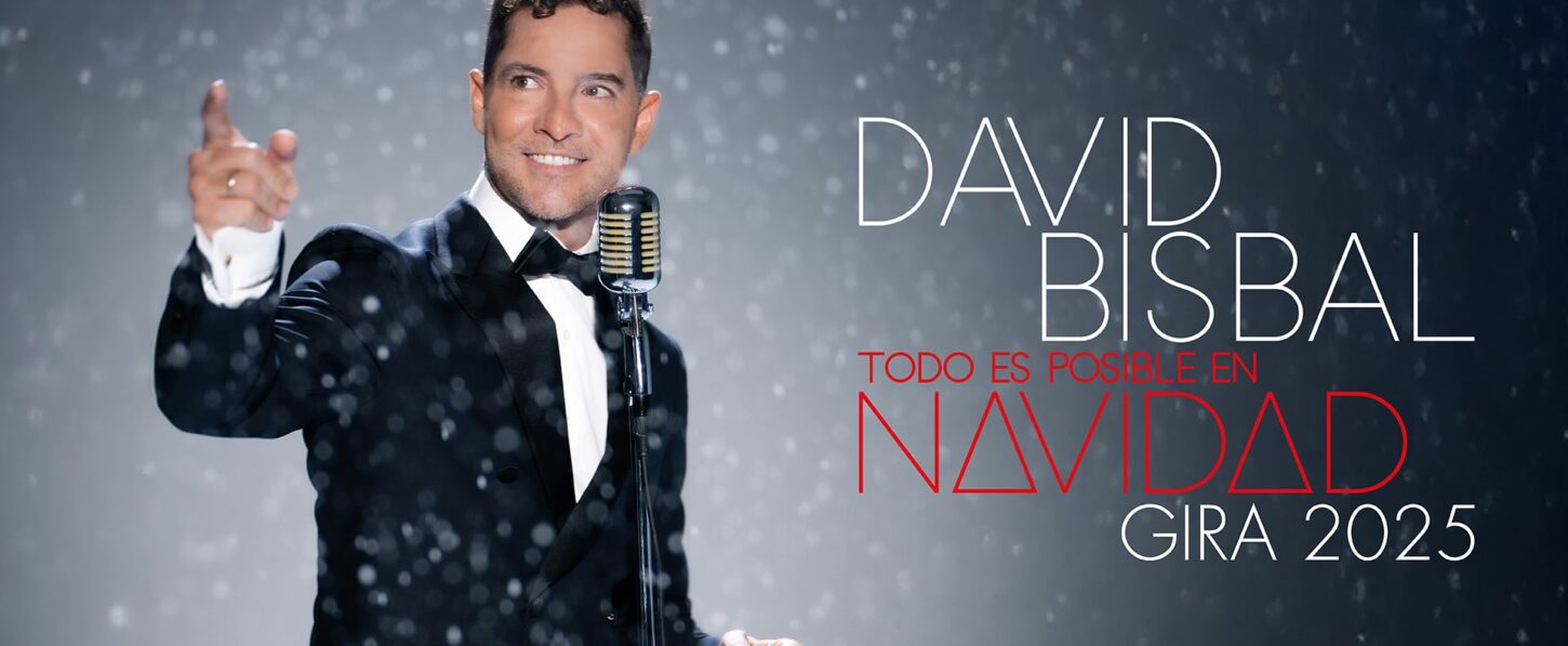 David Bisbal Cartel gira Todo es posible en Navidad
