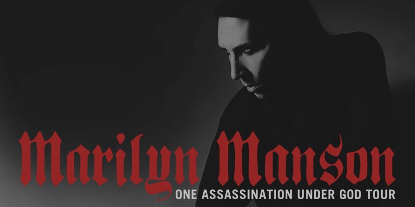 Marilyn Manson, cartel de One assassination under god tour