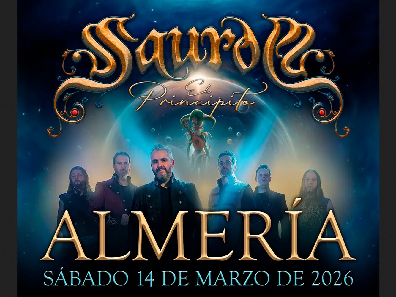cartel saurom concierto almeria