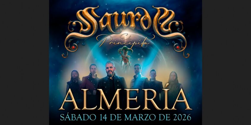 cartel saurom concierto almeria
